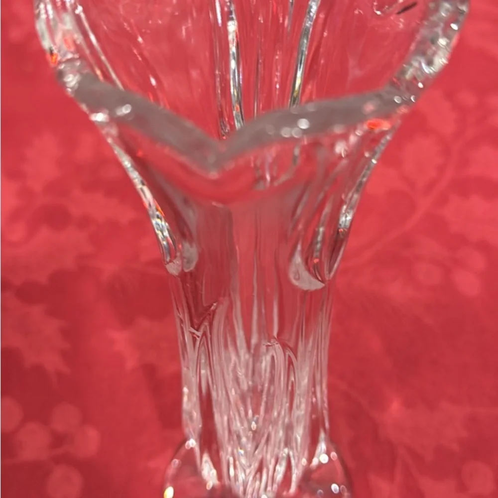Gorham Crystal Tulip Vase